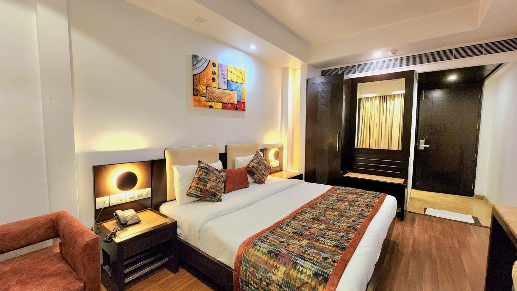 The Prime Balaji Deluxe At New Delhi Railway Station - Free Airport Pickup Nova Deli Exterior foto
