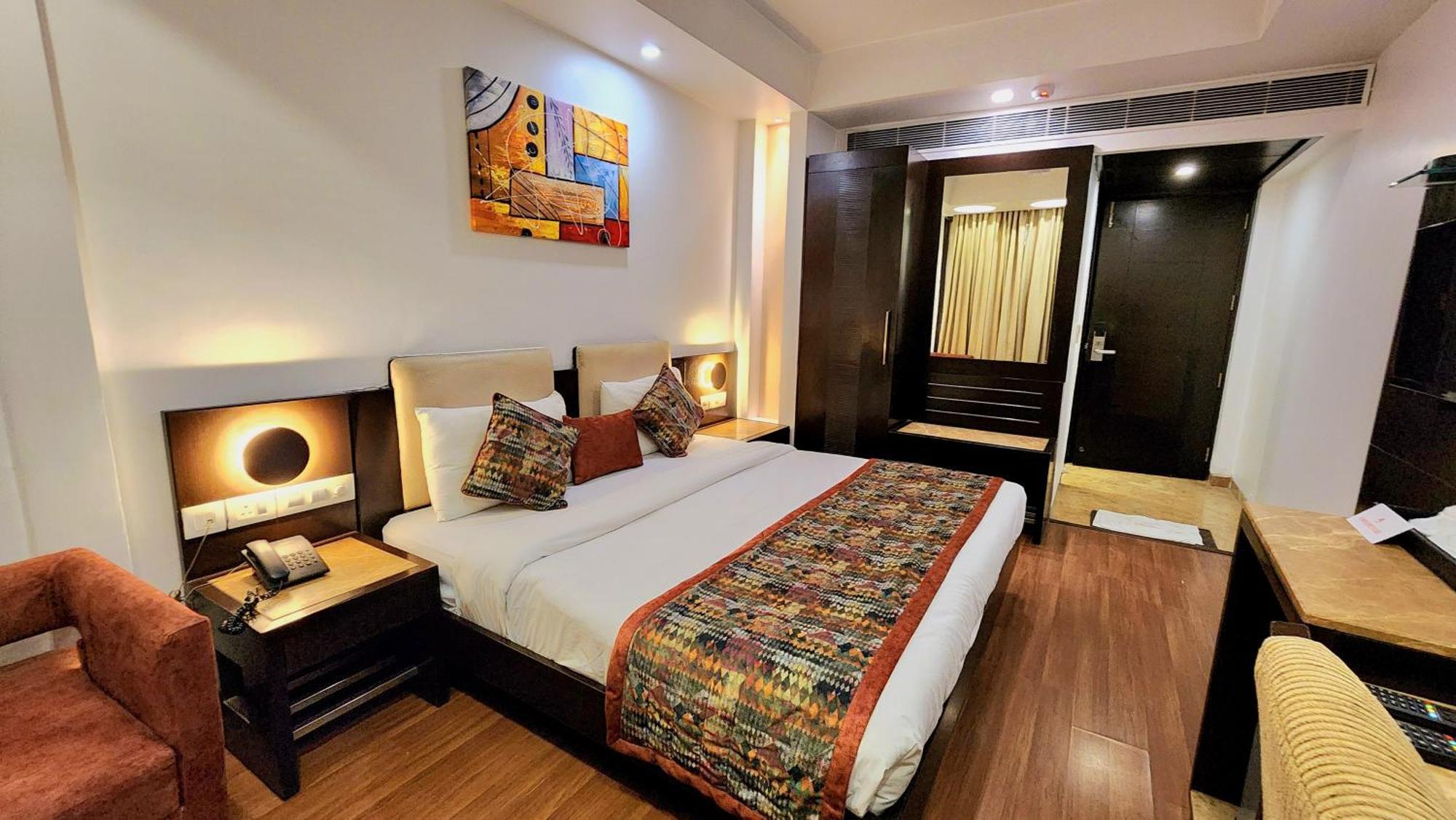 The Prime Balaji Deluxe At New Delhi Railway Station - Free Airport Pickup Nova Deli Exterior foto